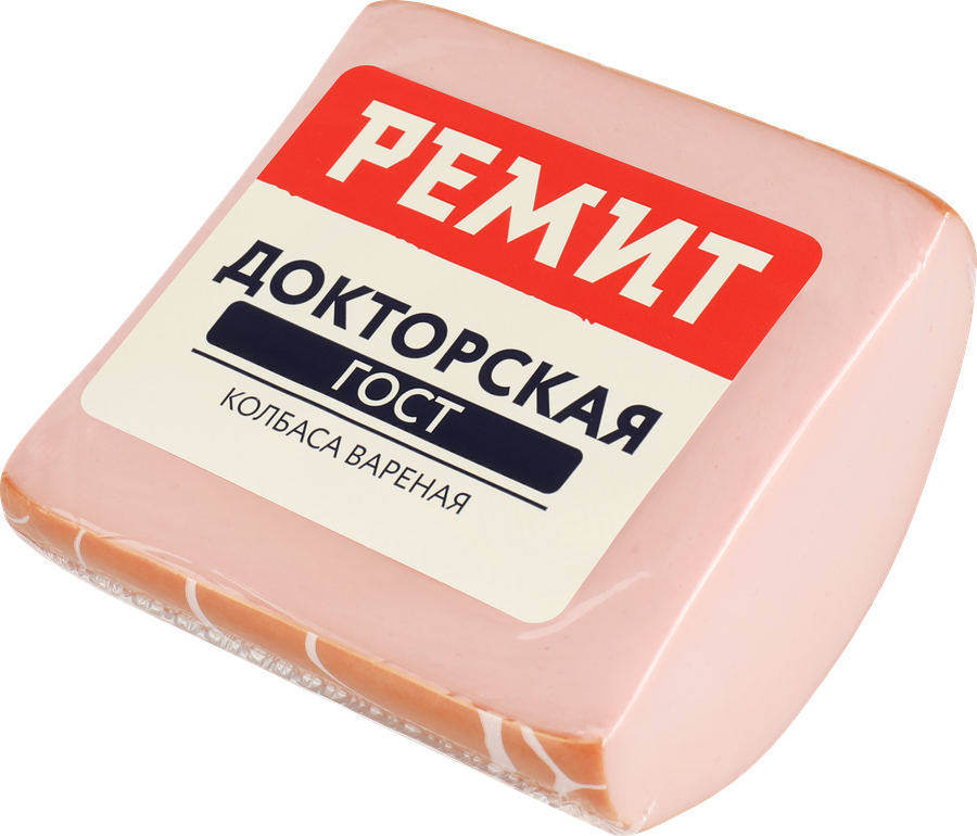 Колбаса вареная РЕМИТ Докторская ГОСТ, 400г, предпросмотр