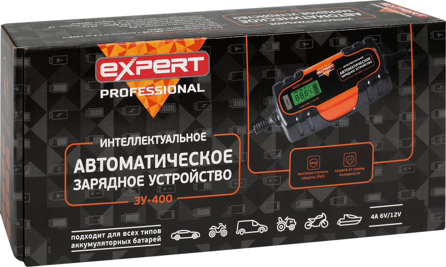 Зарядное устройство EXPERT автоматическое Арт. ЗУ-400, предпросмотр