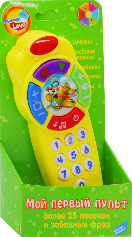 Игрушка музыкальная MOMMY LOVE-ELECTRONIC Пульт, развивающий Арт. PS666-A, предпросмотр