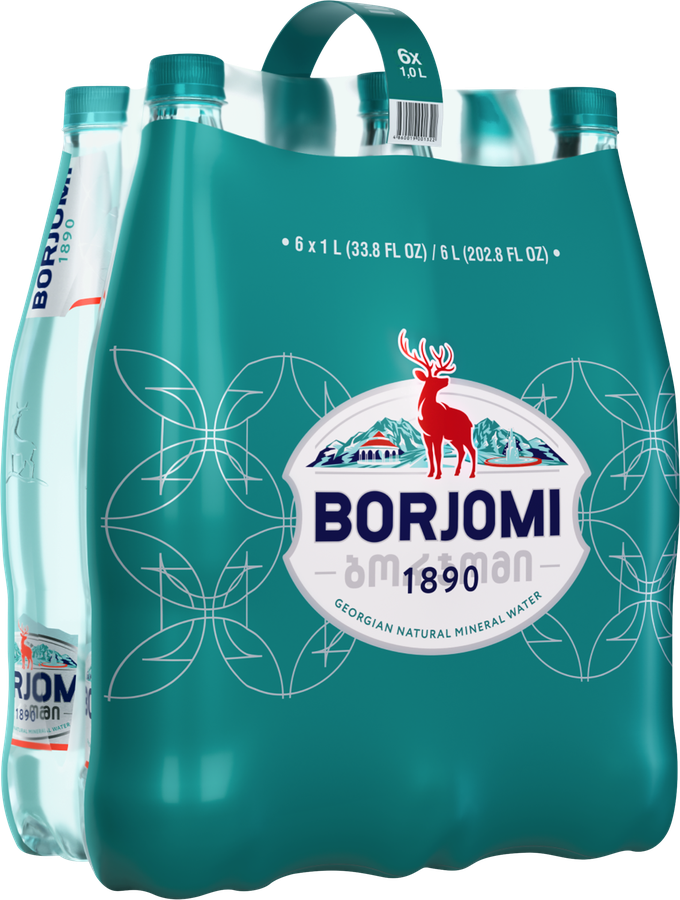 Вода минеральная BORJOMI, 1л, предпросмотр