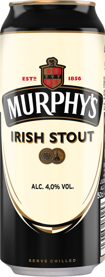 Пиво темное MURPHYS IRISH STOUT фильтрованное пастеризованное 4%, 0.5л, превью