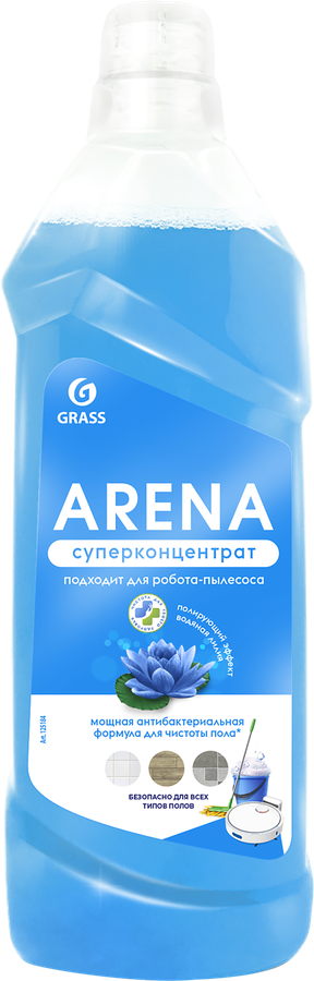 Средство для мытья полов GRASS Arena Цветущий лотос, с полирующим эффектом, 1л, предпросмотр