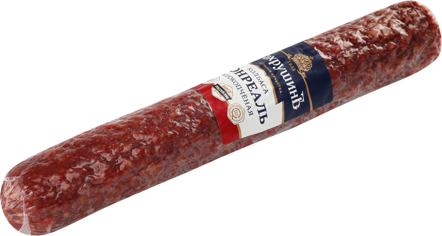 Колбаса сырокопченая БАХРУШИНЪ Монреаль, 1-й сорт, весовая, превью