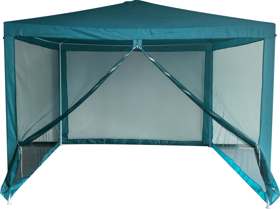 Тент ACTIWELL 3x3м с антимоскитными сетками и водоотталкивающим покрытием, Арт. 3.0M78PL-N, предпросмотр