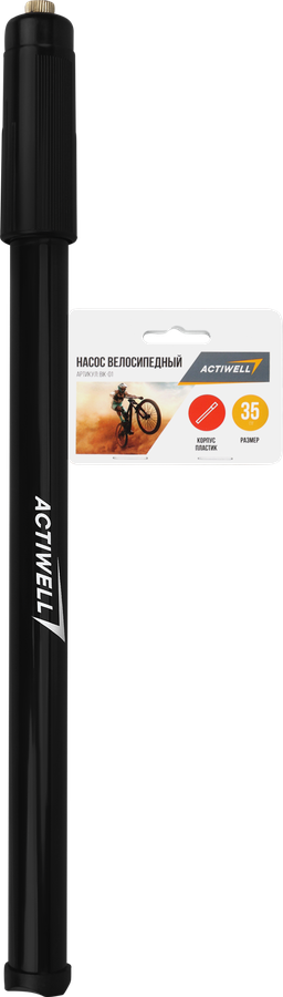 Насос велосипедный 35см, Арт. BIK-01, предпросмотр