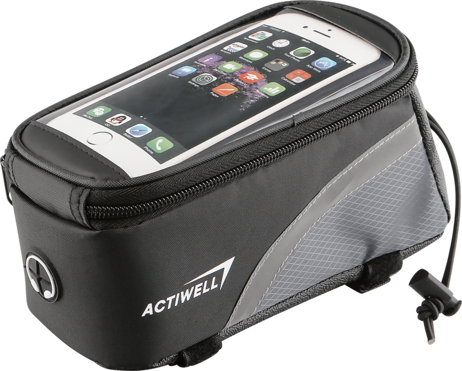 Сумка велосипедная ACTIWELL на раму, с карманом для телефона, Арт. BIK- 10, превью