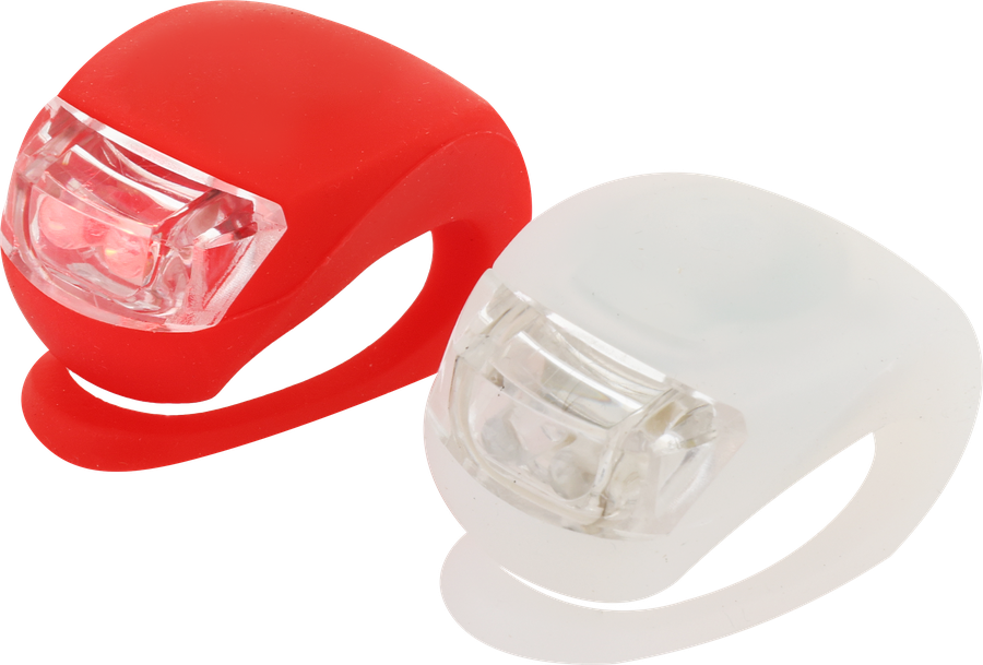 Фонари для велосипеда ACTIWELL силиконовые, Арт. BIK-14, 2шт, превью