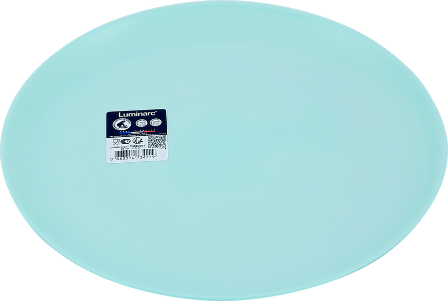 Тарелка обеденная LUMINARC Diwali Light Turquoise 25см Арт. P2611, превью
