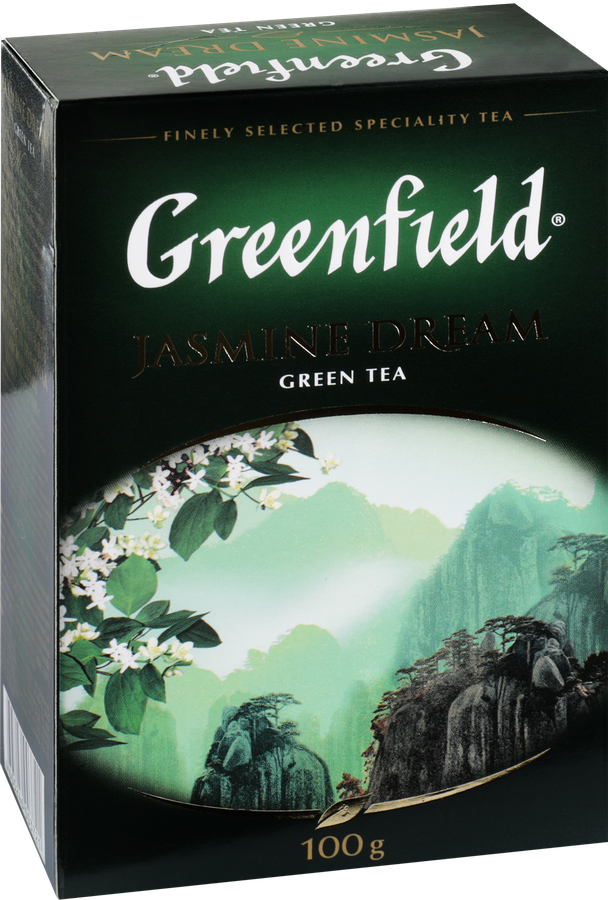 Чай зеленый GREENFIELD Jasmine Dream листовой, 100г, предпросмотр