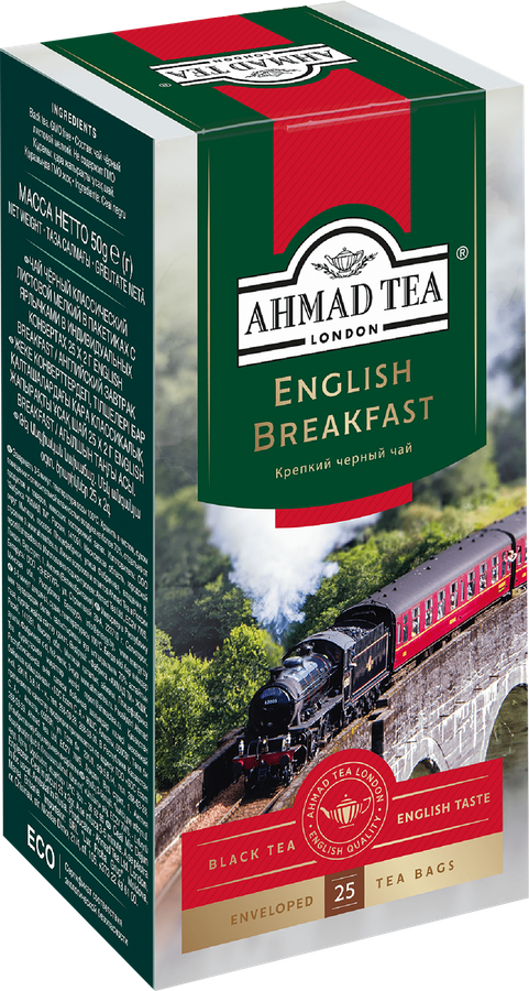 Чай черный AHMAD TEA English Breakfast, 25пак, превью
