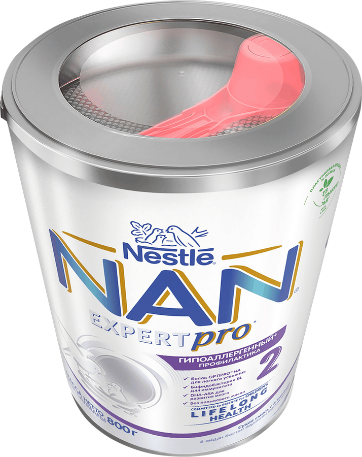 Смесь детская NAN 2 Гипоаллергенный, с 6 месяцев, 800г, превью