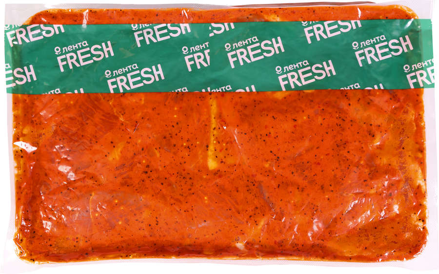 Шашлык из свинины ЛЕНТА FRESH в маринаде Алабама, в вакуумной упаковке, предпросмотр