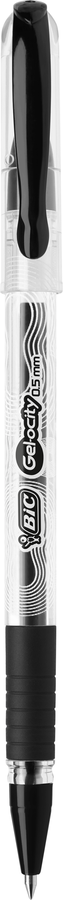 Ручка гелевая BIC Gel-Ocity Stick 0,5 черный, полупрозрачный корпус Арт. CEL1010266, превью