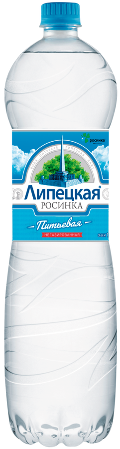 Вода питьевая РОСИНКА Липецкая-Лайт негазированная, 1.5л, превью
