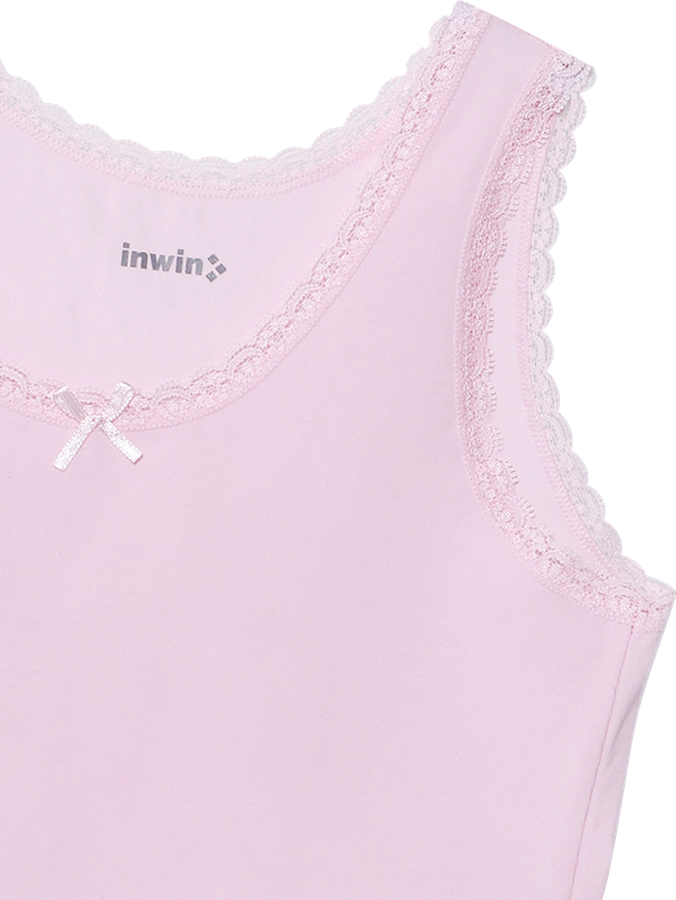 Майка для девочки INWIN р. 98–140, light pink, Арт. LUK020, предпросмотр