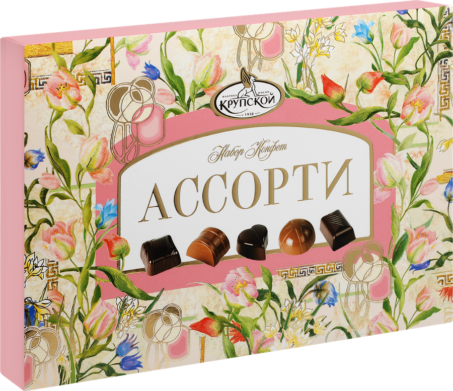 Набор конфет Ф.КРУПСКОЙ Ассорти, 249г, превью
