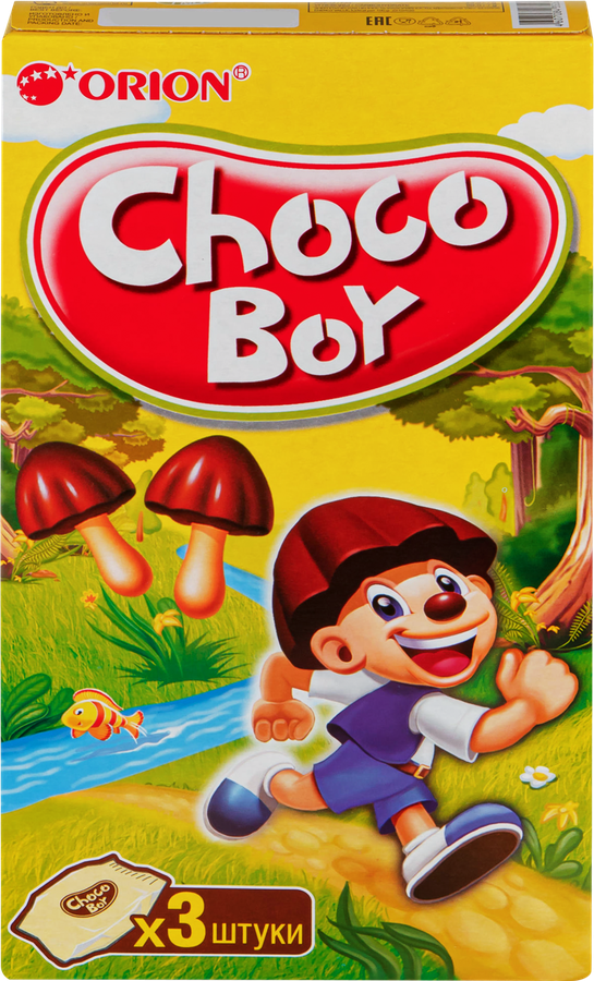 Печенье ORION Chocoboy, 135г, предпросмотр