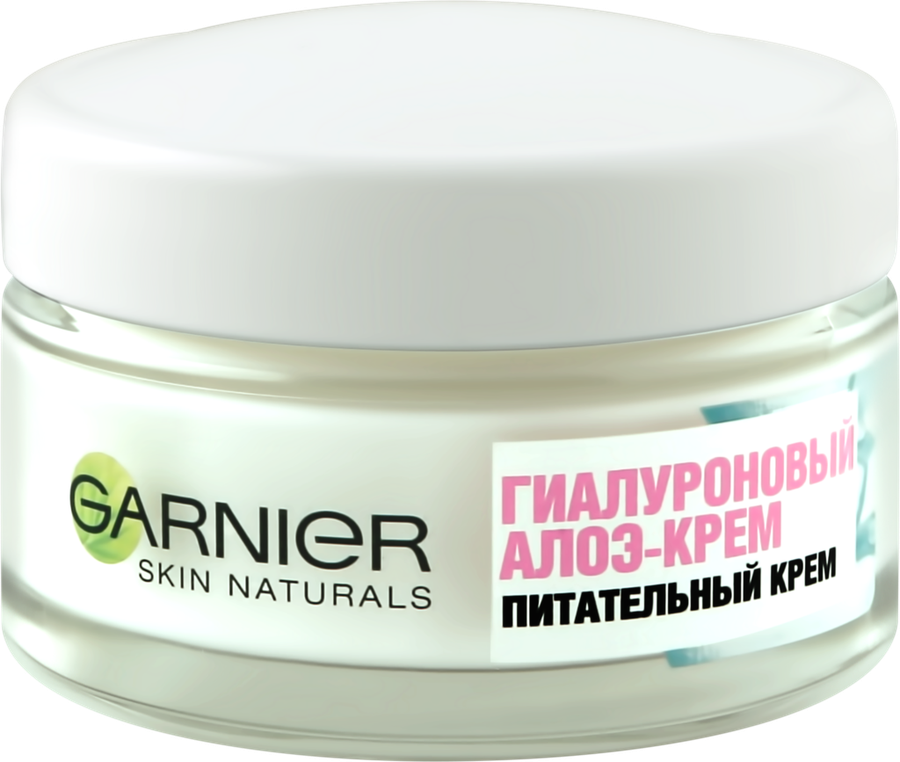 Крем для лица GARNIER Skin Naturals Алоэ гиалуроновый, для сухой и чувствительной кожи, 50мл, предпросмотр
