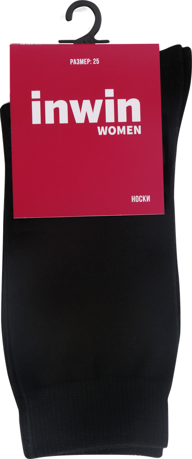 Носки женские INWIN р. 35–37, черные, Арт. BWS01-02, превью