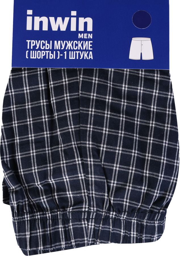 Трусы мужские INWIN шорты, темно-синий/белый, Арт. ATL-24008/ATL-
24008-U, предпросмотр