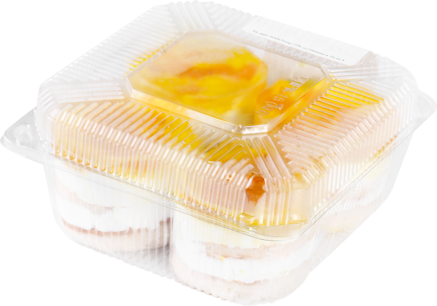 Пирожное ЛЕНТА FRESH Йогурт с персиком, 85г, превью