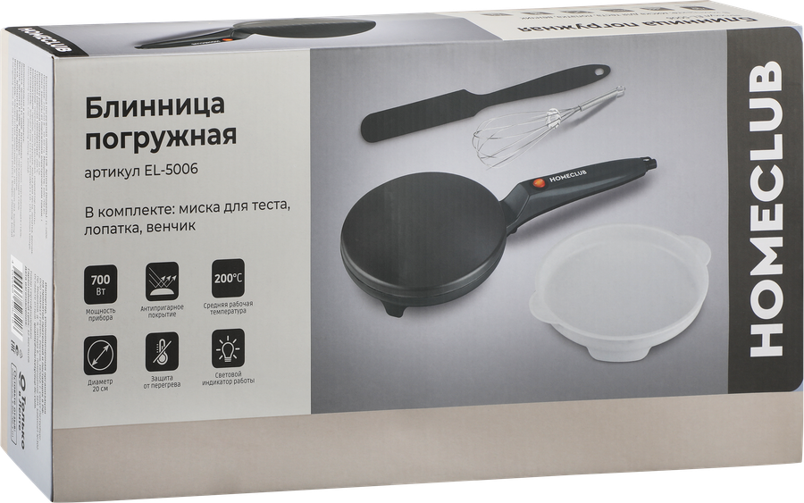 Блинница HOMECLUB погружная, Арт. TX-20P, превью