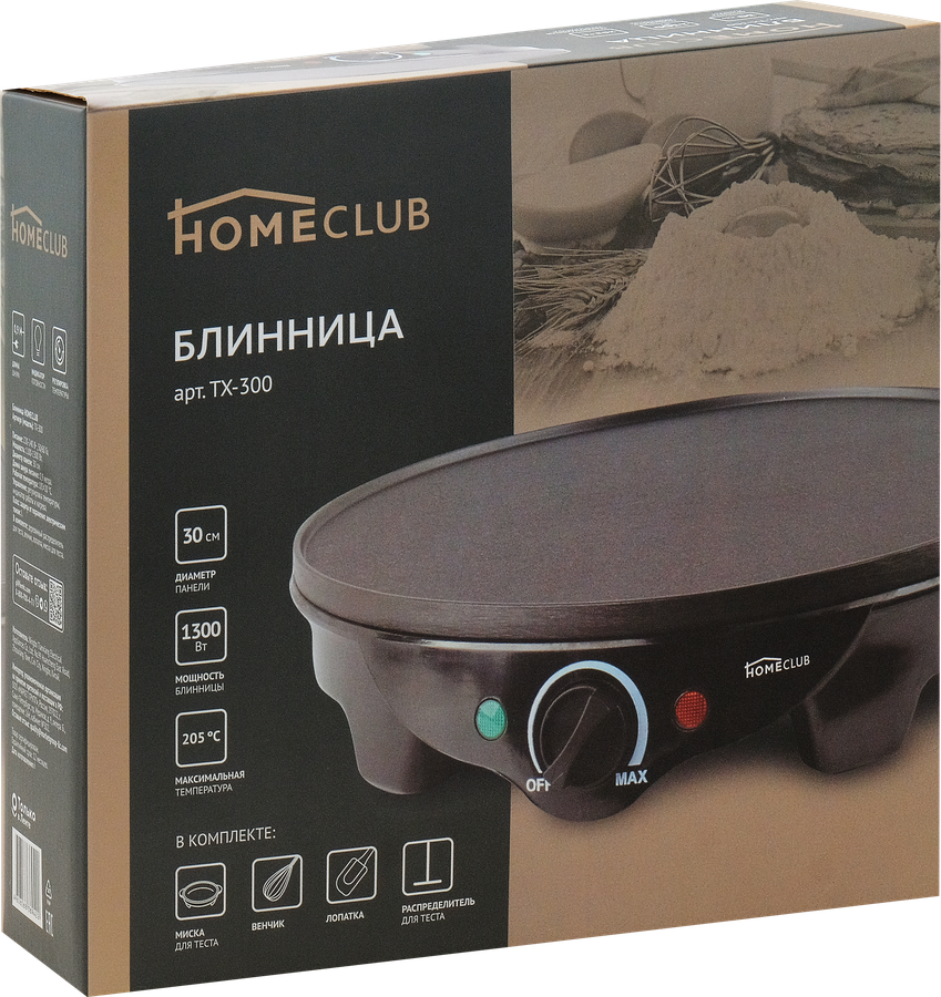 Блинница HOMECLUB TX-300, превью