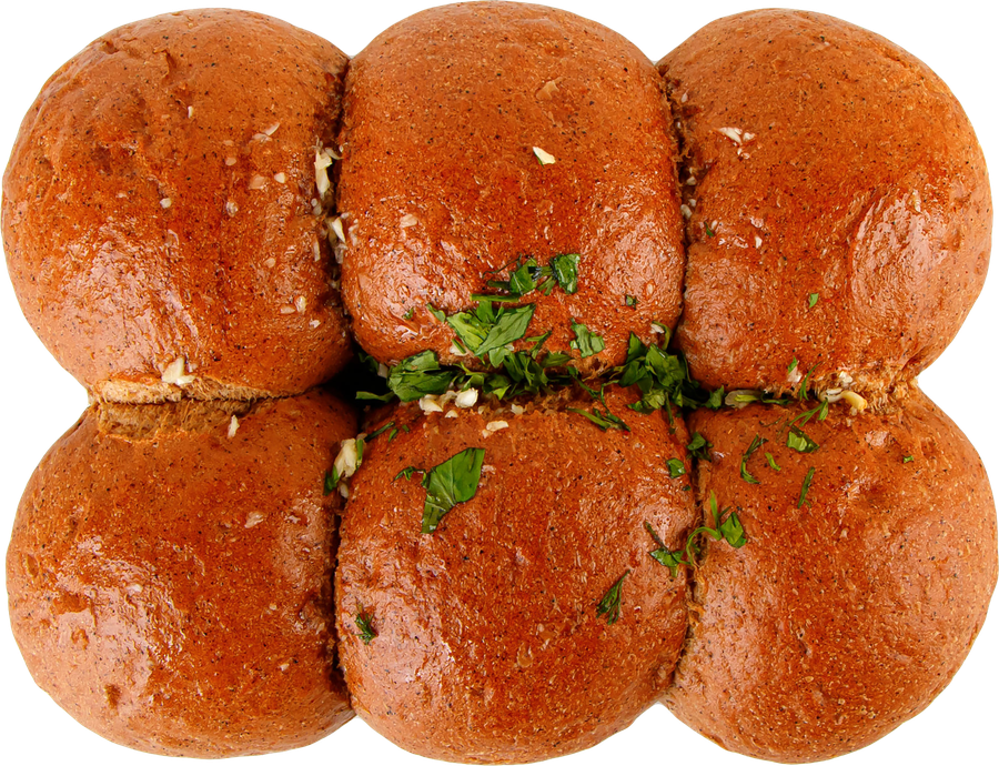 Пампушка ржаная ЛЕНТА FRESH с чесноком и зеленью, 280г, превью