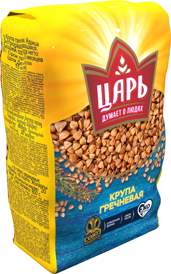 Крупа гречневая ЦАРЬ, 800г, предпросмотр