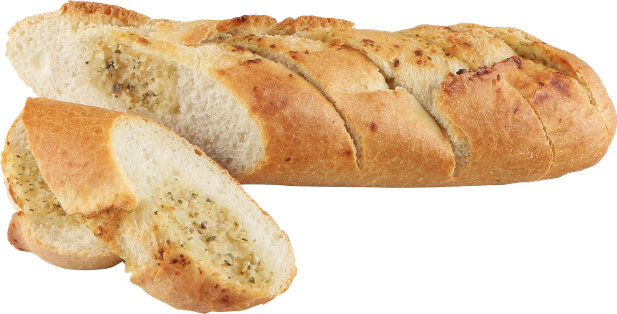 Багет с чесноком, половинка ЛЕНТА FRESH, 170г, предпросмотр