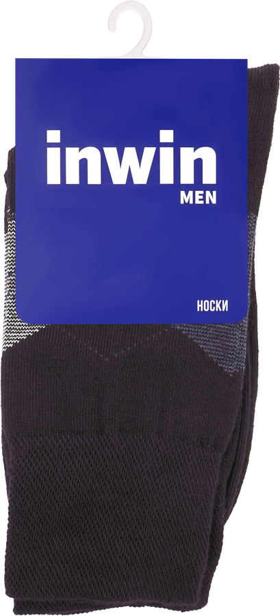 Носки мужские INWIN р. 25 (38–40) черные, Арт. BMS05, превью