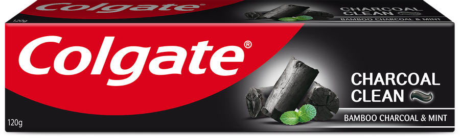 Зубная паста COLGATE Бамбуковый уголь с мятой для отбеливания зубов и свежести дыхания, 130г, предпросмотр