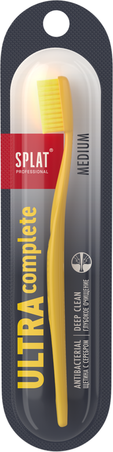 Зубная щетка SPLAT Professional Ultra Complete Medium, средней жесткости, предпросмотр