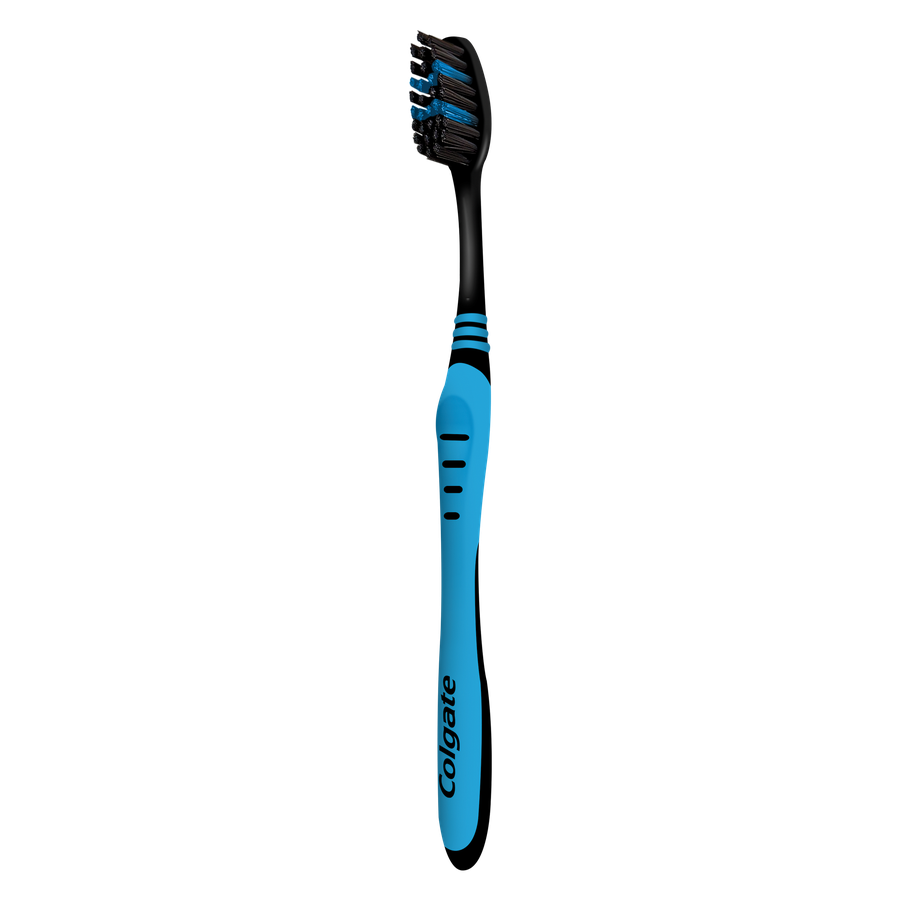 Зубная щетка COLGATE Super Flexi Black, средней жесткости, 4шт, превью