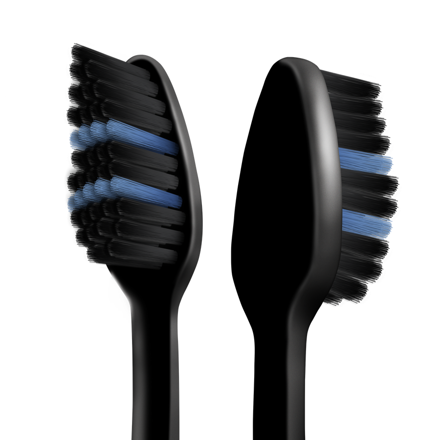 Зубная щетка COLGATE Super Flexi Black, средней жесткости, 4шт, предпросмотр