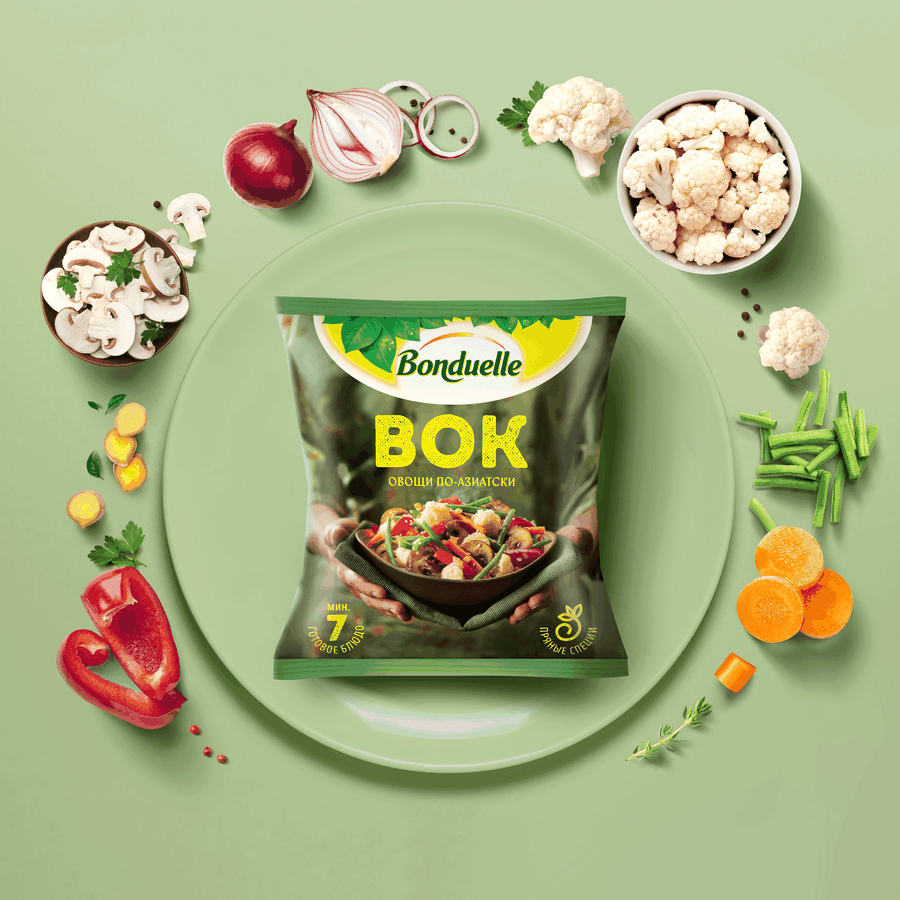Смесь овощная BONDUELLE Вок по-азиатски, 400г, предпросмотр