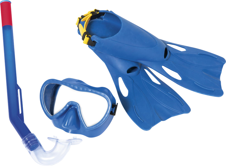 Набор для ныряния BESTWAY Hydro-Swim, маска, трубка и ласты, Арт. 25039, предпросмотр