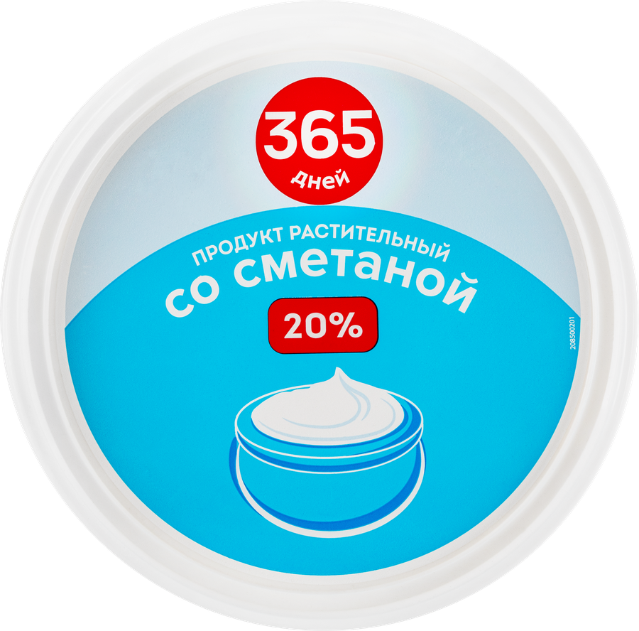 Продукт растительный со сметаной 365 ДНЕЙ 20%, с змж, 900г, предпросмотр