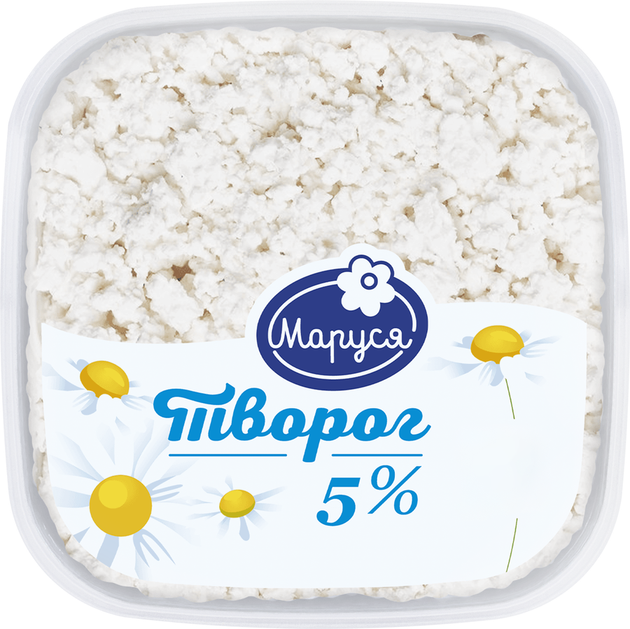 Творог МАРУСЯ 5%, без змж, 500г, предпросмотр