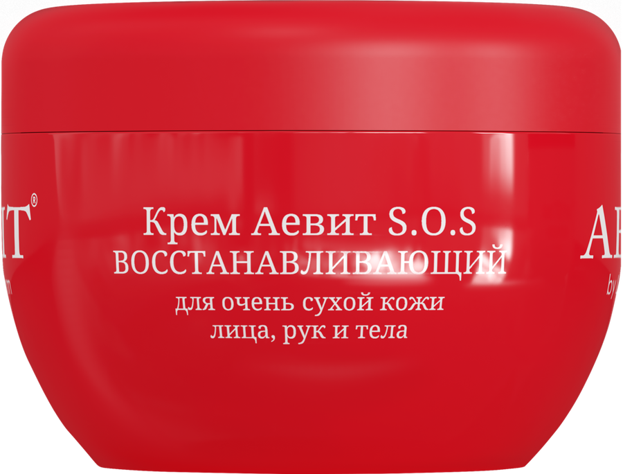 Крем для лица, рук и тела LIBREDERM Aevit SOS восстанавливающий, для очень сухой кожи, 200мл, превью