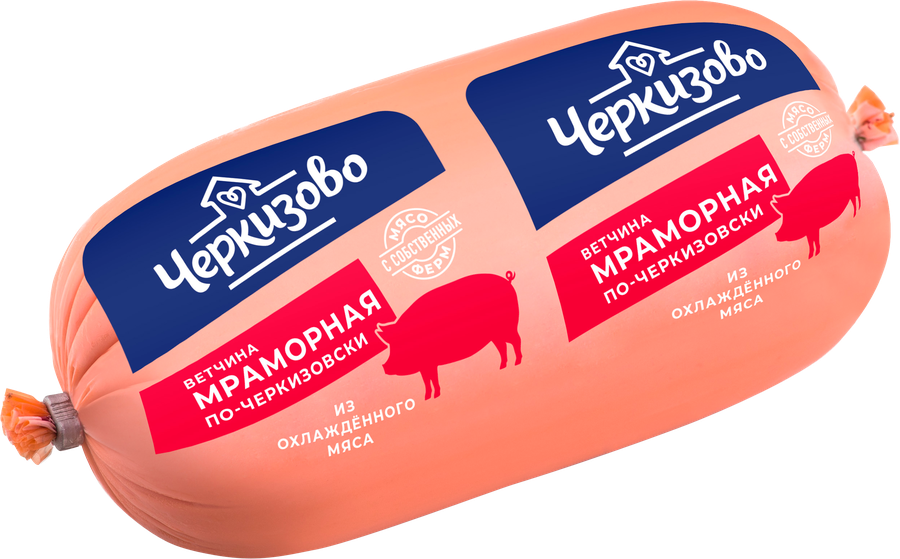 Ветчина ЧЕРКИЗОВО Мраморная По-черкизовски, 400г, превью