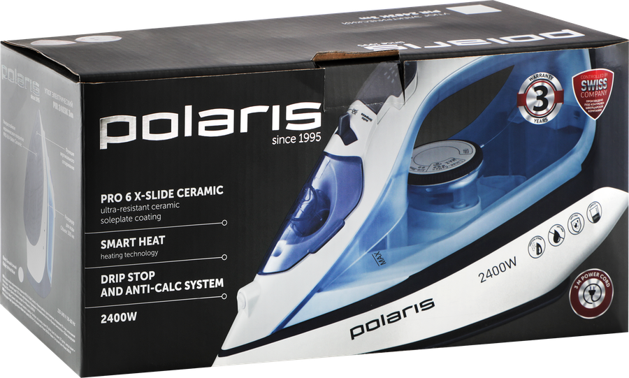Утюг POLARIS PIR 2483K/2487АК/2415K, превью