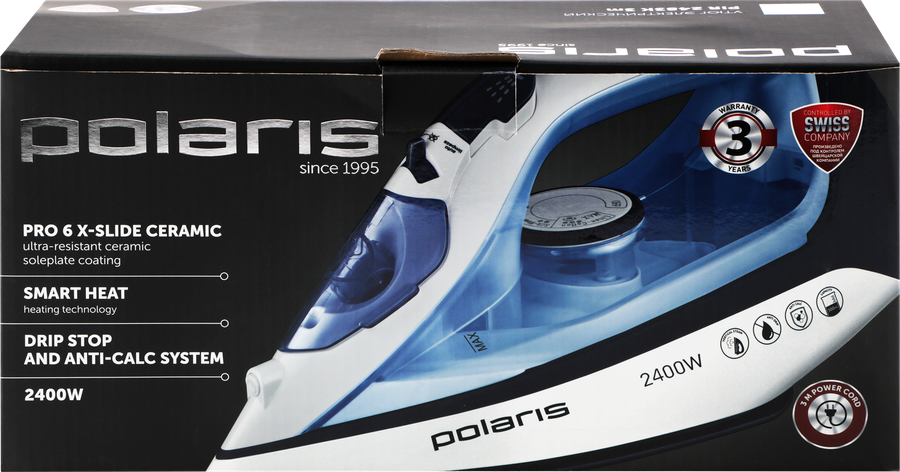 Утюг POLARIS PIR 2483K/2487АК/2415K, предпросмотр