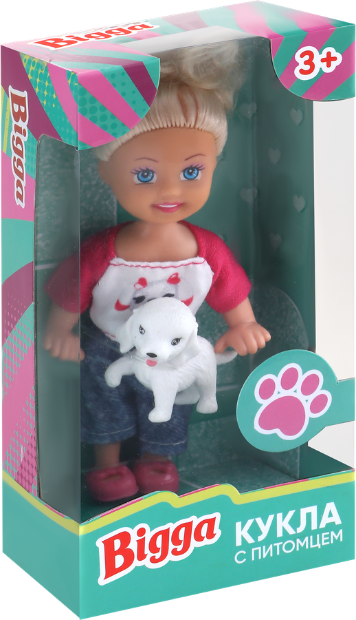 Набор игровой BIGGA Кукла с питомцем Арт. B1253722, превью
