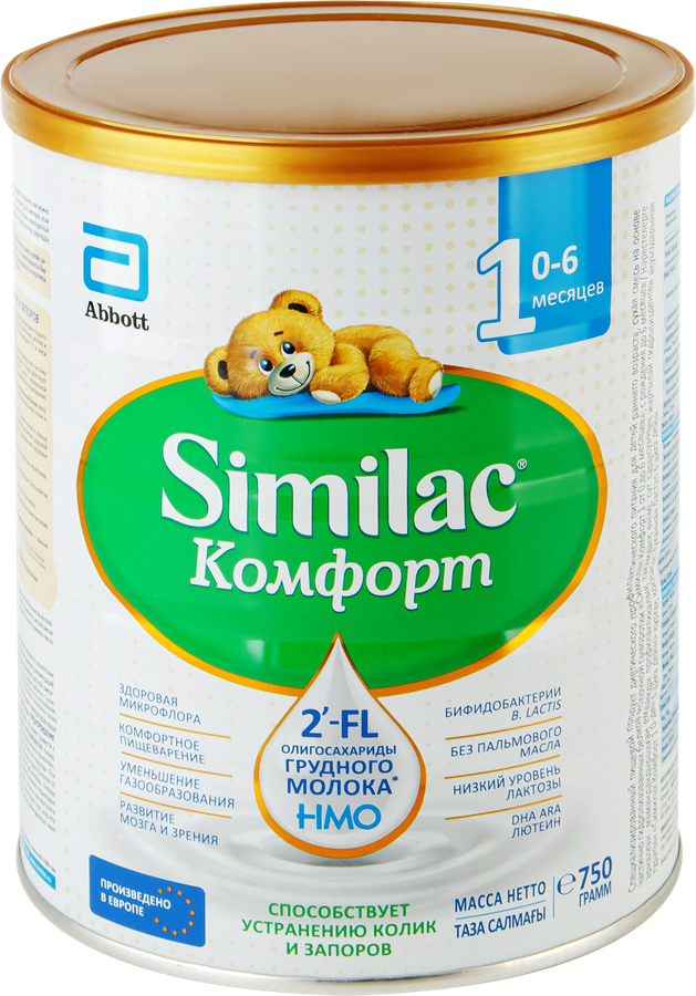 Смесь молочная SIMILAC Comfort 1, с 0 месяцев, 750г, превью