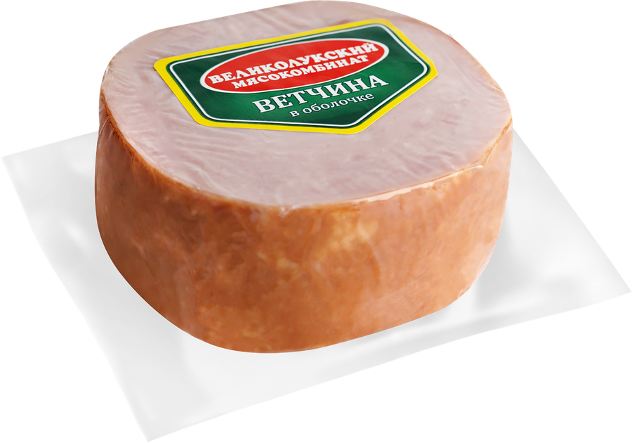 Ветчина МК ВЕЛИКОЛУКСКИЙ в оболочке ГОСТ, 300г, предпросмотр