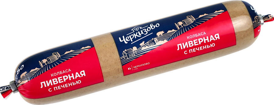 Колбаса ливерная ЧЕРКИЗОВО с печенью, 400г, предпросмотр