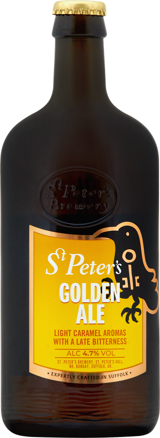 Пиво светлое ST.PETER'S Golden Ale фильтрованное пастеризованное 4,7%, 0.5л, предпросмотр
