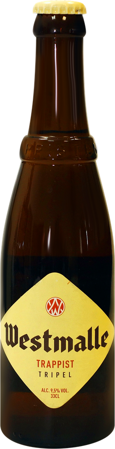 Пиво светлое WESTMALLE Trappist Tripel Бельгийский траппистский эль фильтрованное непастеризованное 9,5%, 0.33л, превью