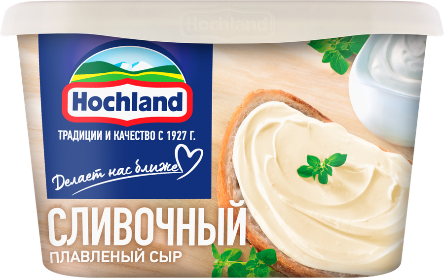 Сыр плавленый HOCHLAND сливочный 55%, без змж, 400г, предпросмотр